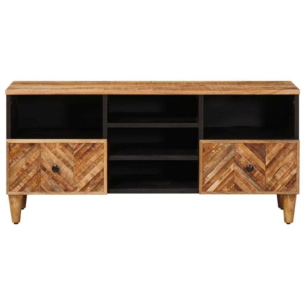 Storage Cabinets Brown 100 X 33.5 X 46 Cm Solid Mango Wood