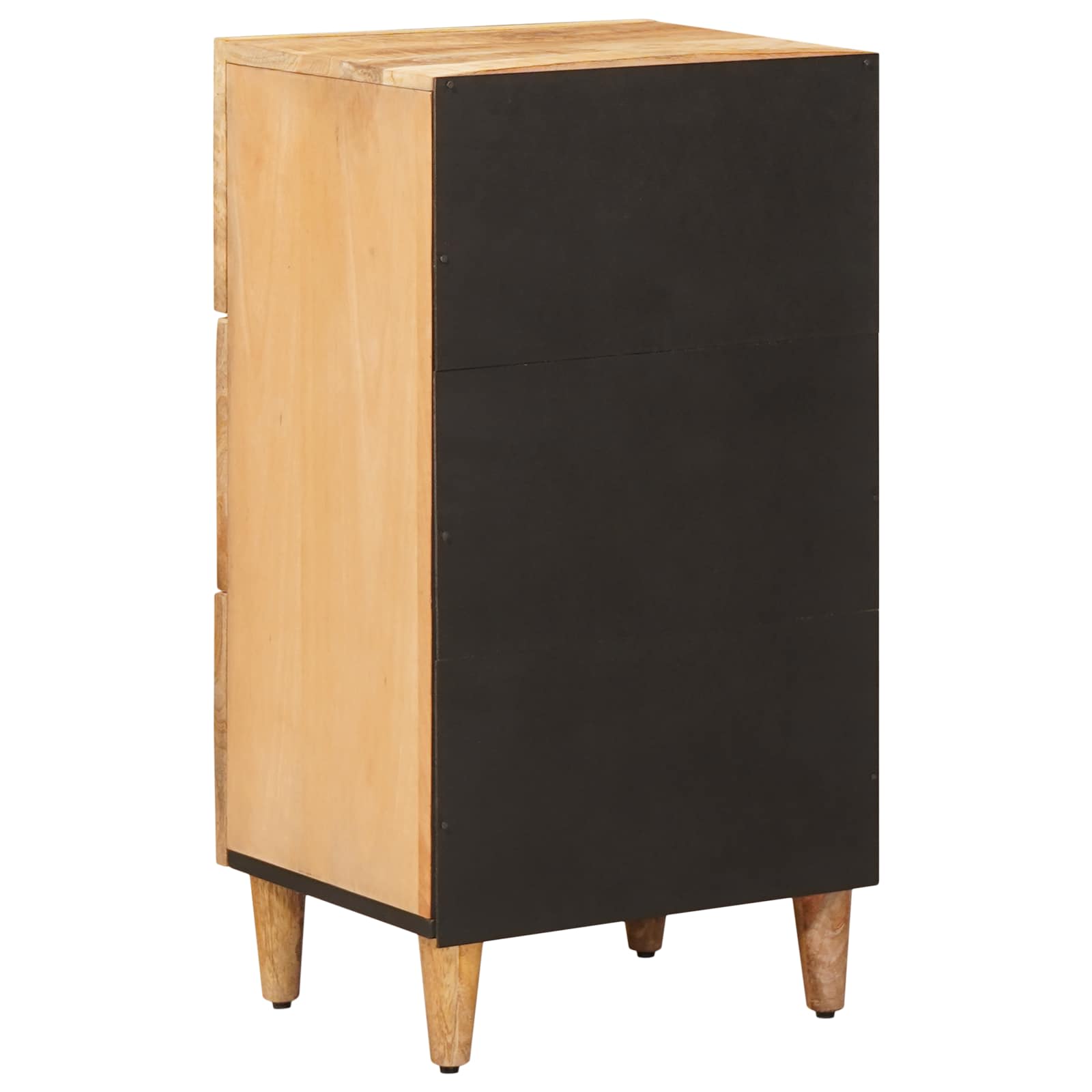 Storage Cabinets Brown 40 X 33.5 X 75 Cm Solid Mango Wood