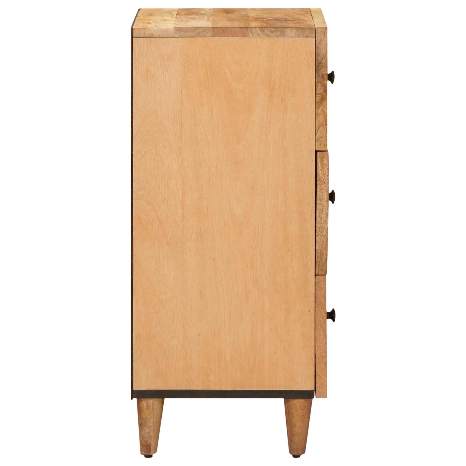 Storage Cabinets Brown 40 X 33.5 X 75 Cm Solid Mango Wood