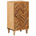 Storage Cabinets Brown 40 X 33.5 X 75 Cm Solid Mango Wood