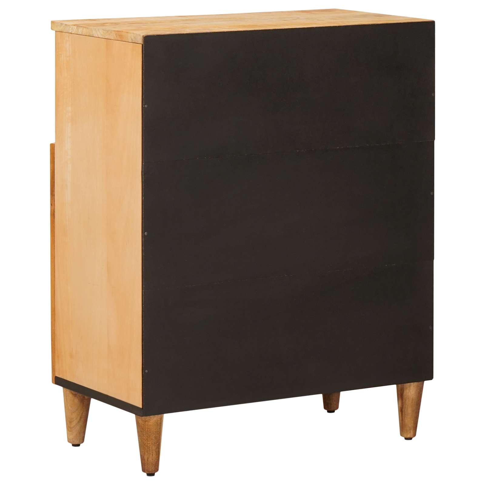 Storage Cabinets Brown 60 X 33.5 X 75 Cm Solid Mango Wood