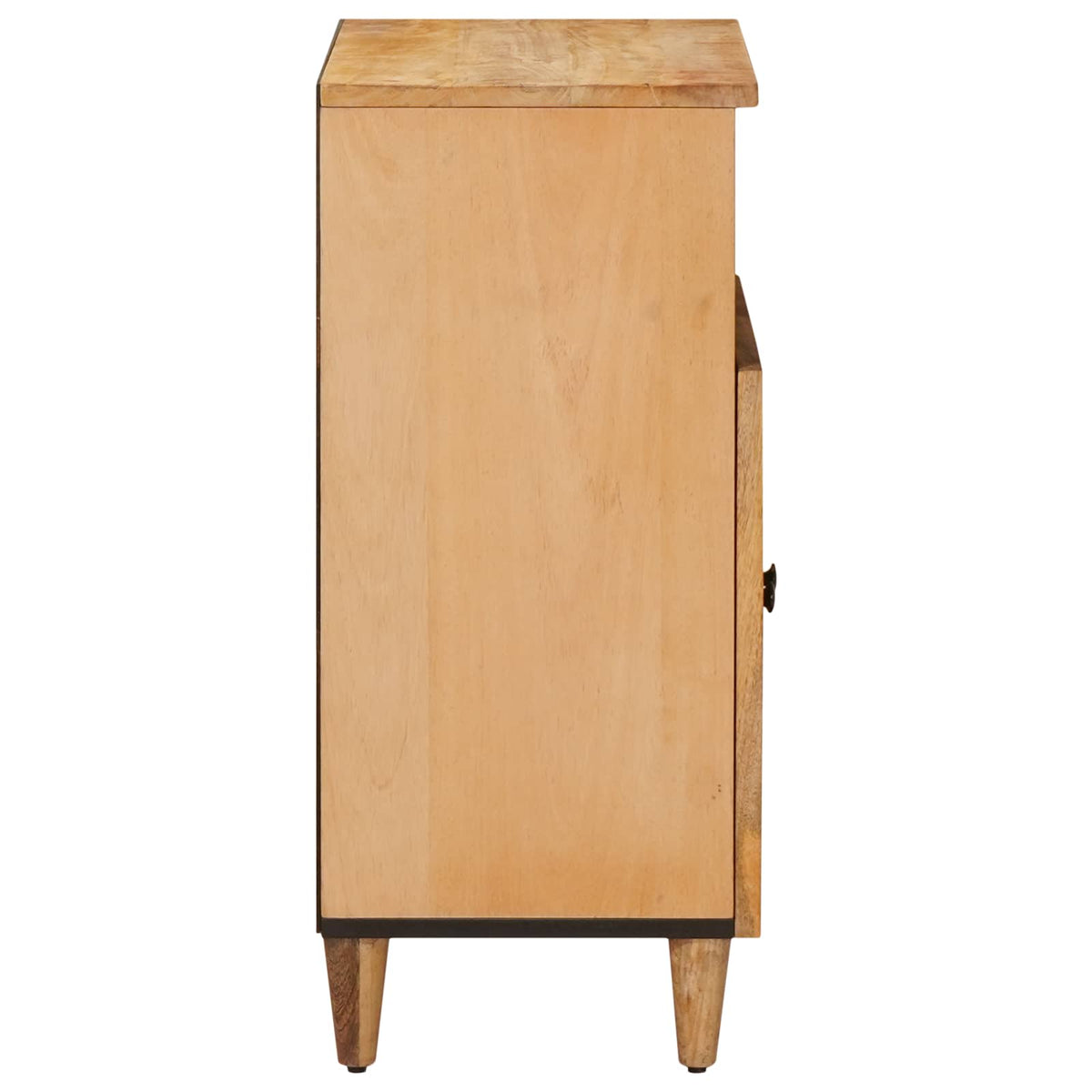 Media Storage Cabinet Cabinets Brown 60 X 33.5 75 Cm Solid Mango Wood 60 cm