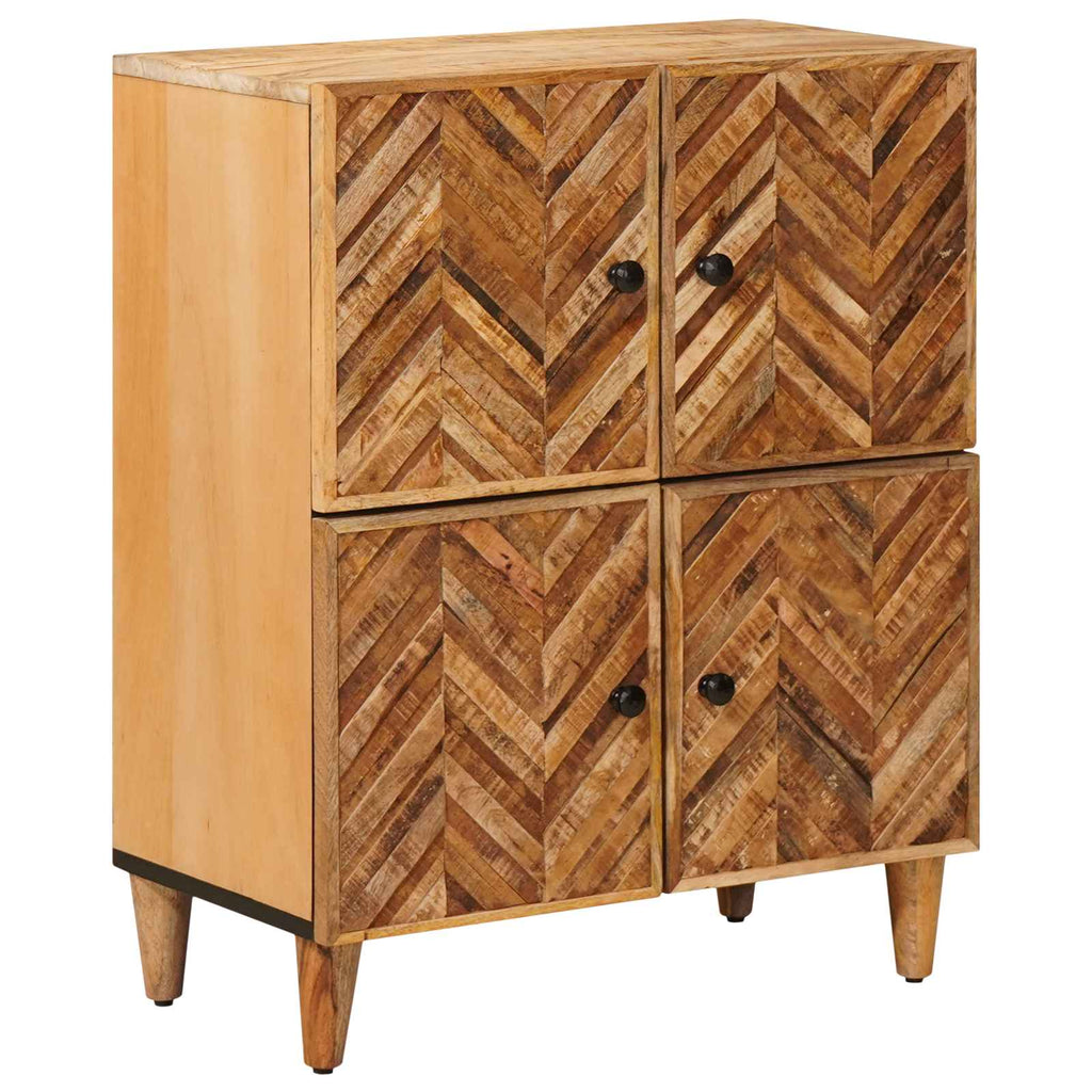 Storage Cabinets Brown 60 X 33.5 X 75 Cm Solid Mango Wood