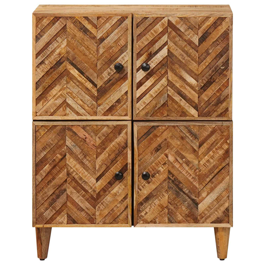 Storage Cabinets Brown 60 X 33.5 X 75 Cm Solid Mango Wood