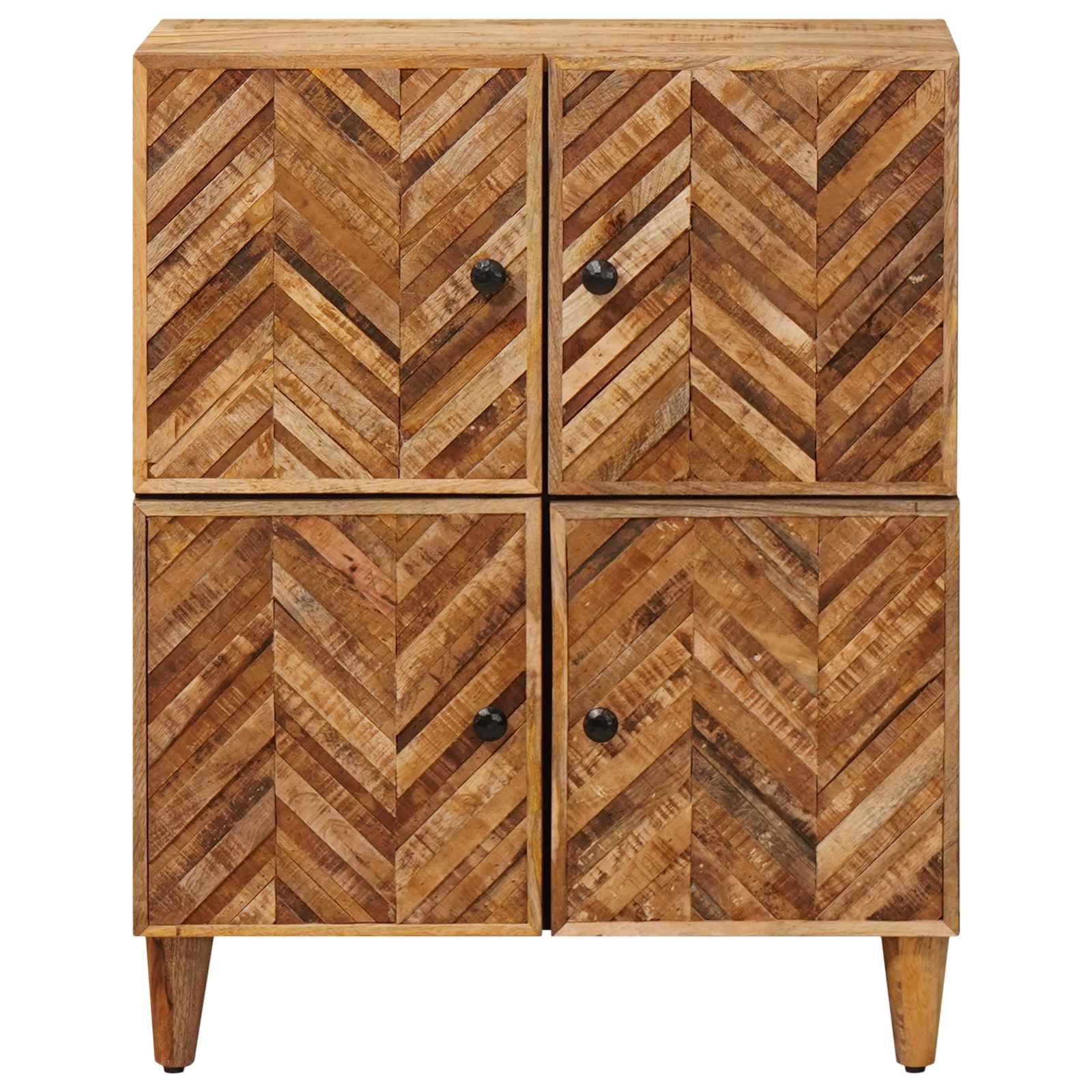 Storage Cabinets Brown 60 X 33.5 X 75 Cm Solid Mango Wood
