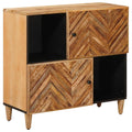 Storage Cabinets Brown 80 X 33.5 X 75 Cm Solid Mango Wood