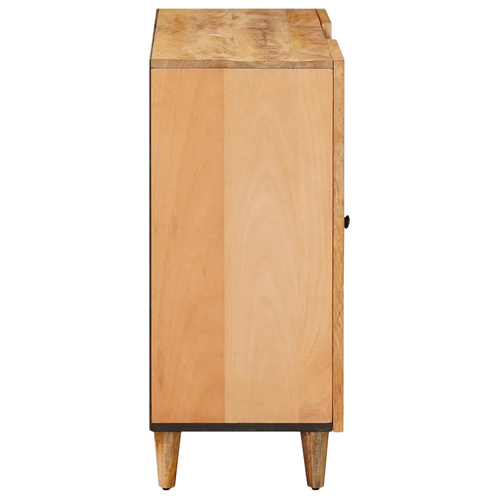 Storage Cabinets Brown 90 X 33.5 X 75 Cm Solid Mango Wood