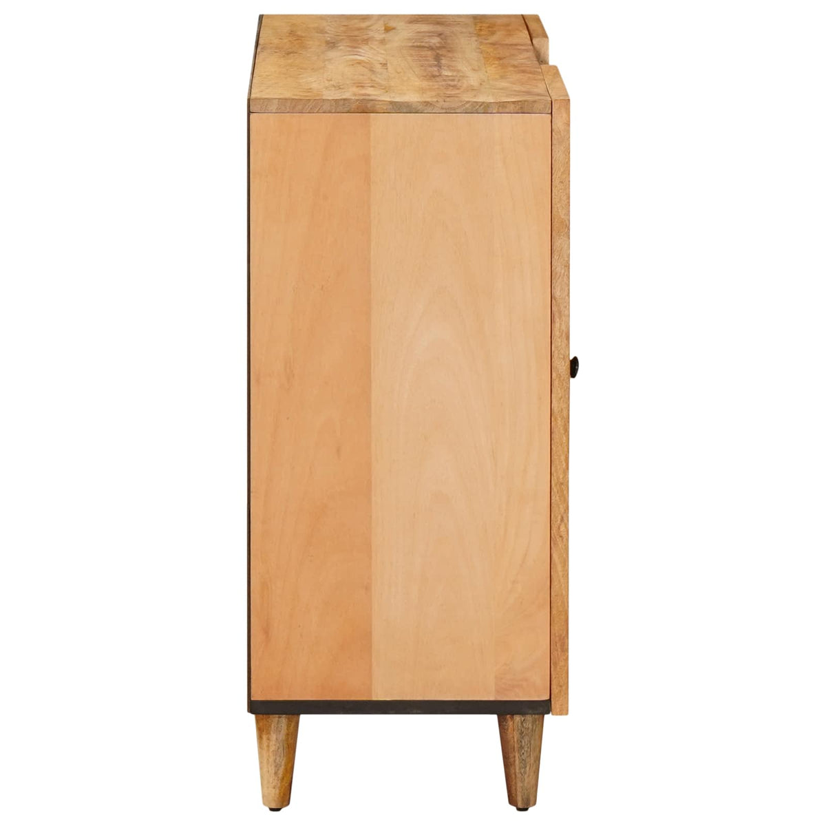 Media Storage Cabinet Cabinets Brown 90 X 33.5 75 Cm Solid Mango Wood 90 cm