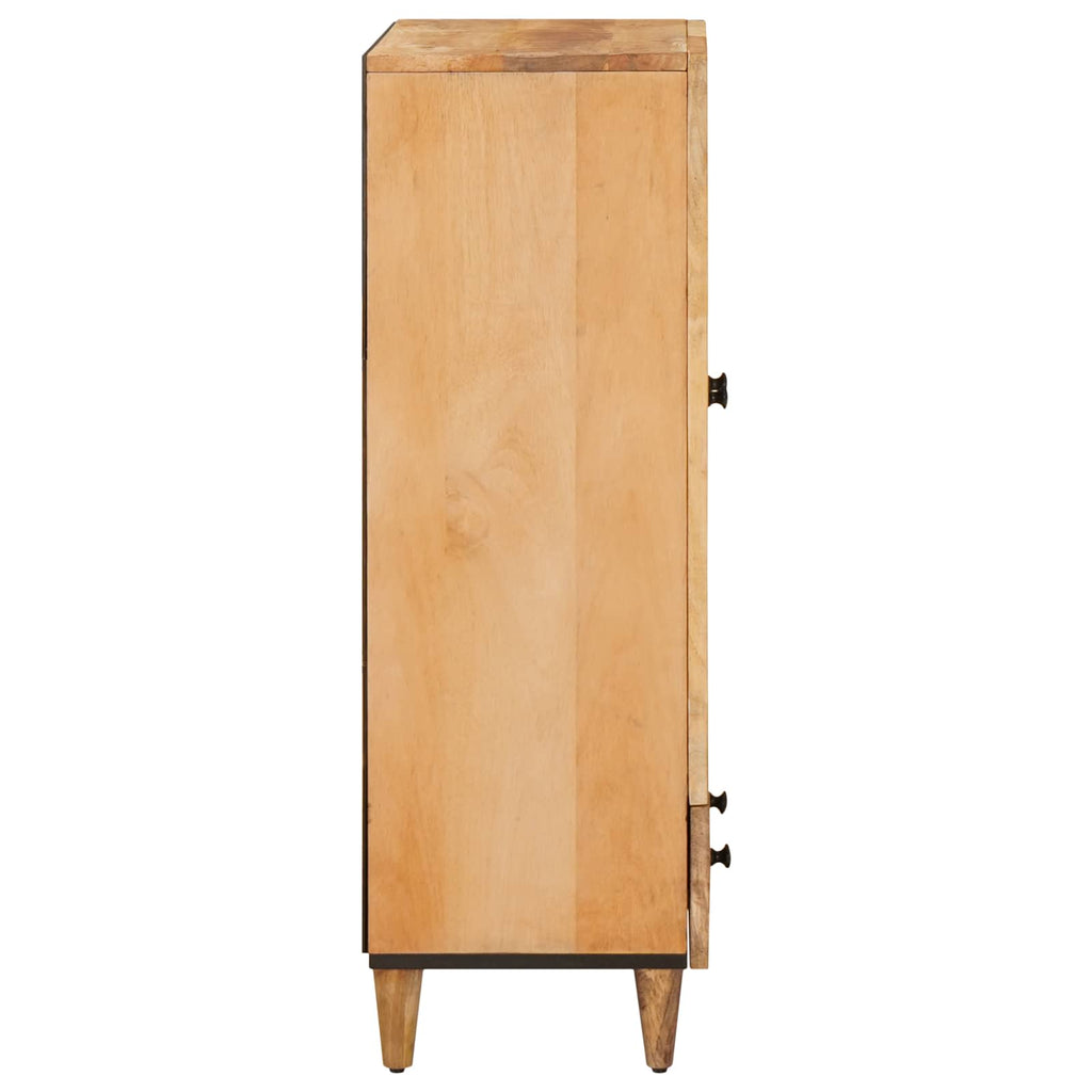 Storage Cabinets Brown 60 X 33.5 X 100 Cm Solid Mango Wood