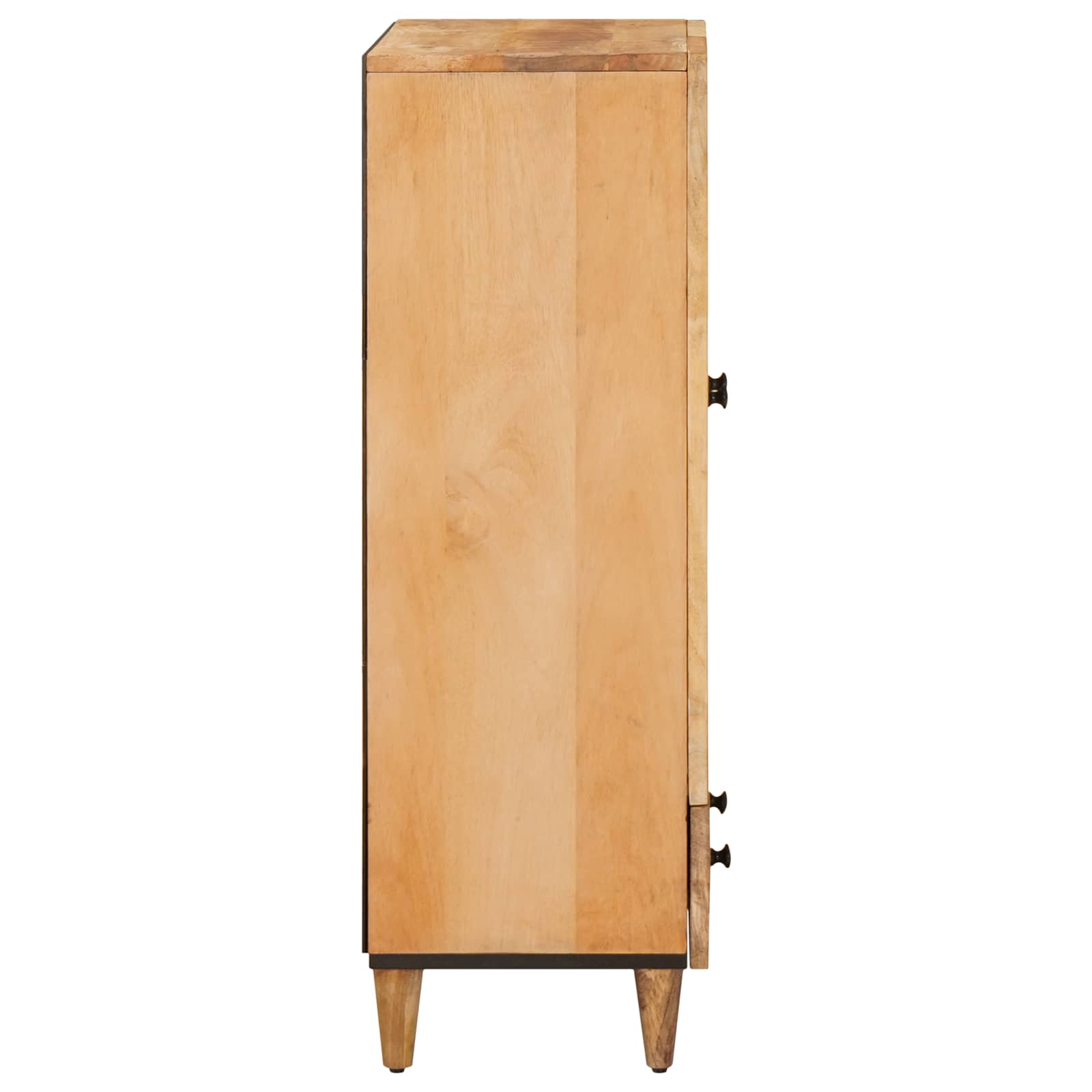 Storage Cabinets Brown 60 X 33.5 X 100 Cm Solid Mango Wood