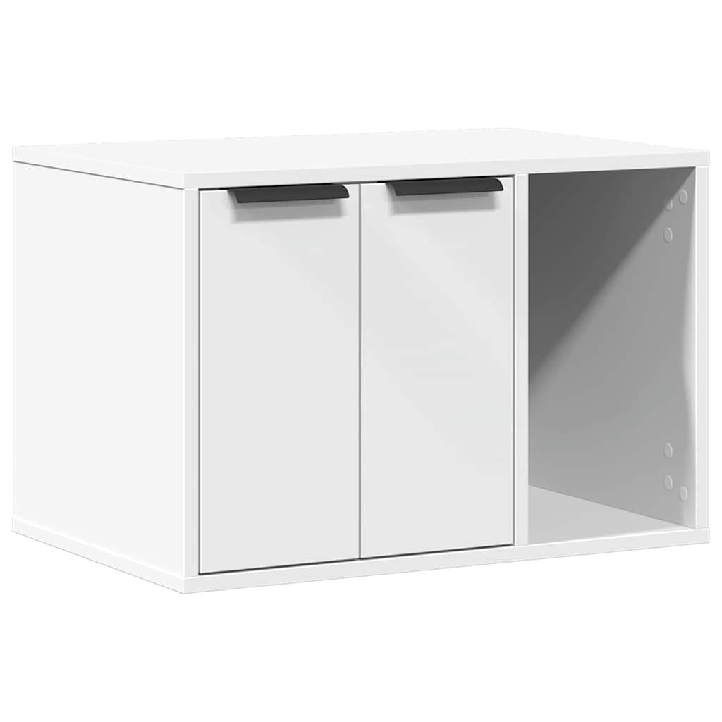Cat Furniture Litter Box Enclosure Engineered Wood Oak Sonoma Oak Grey Sonoma 60