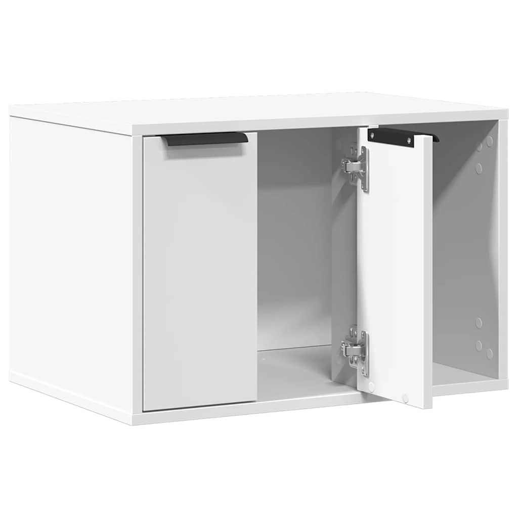 Cat Furniture Litter Box Enclosure Engineered Wood Oak Sonoma Oak Grey Sonoma 60