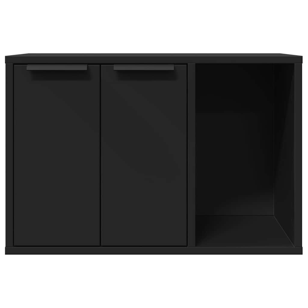 Cat Furniture Litter Box Enclosure Engineered Wood Oak Sonoma Oak Grey Sonoma 60