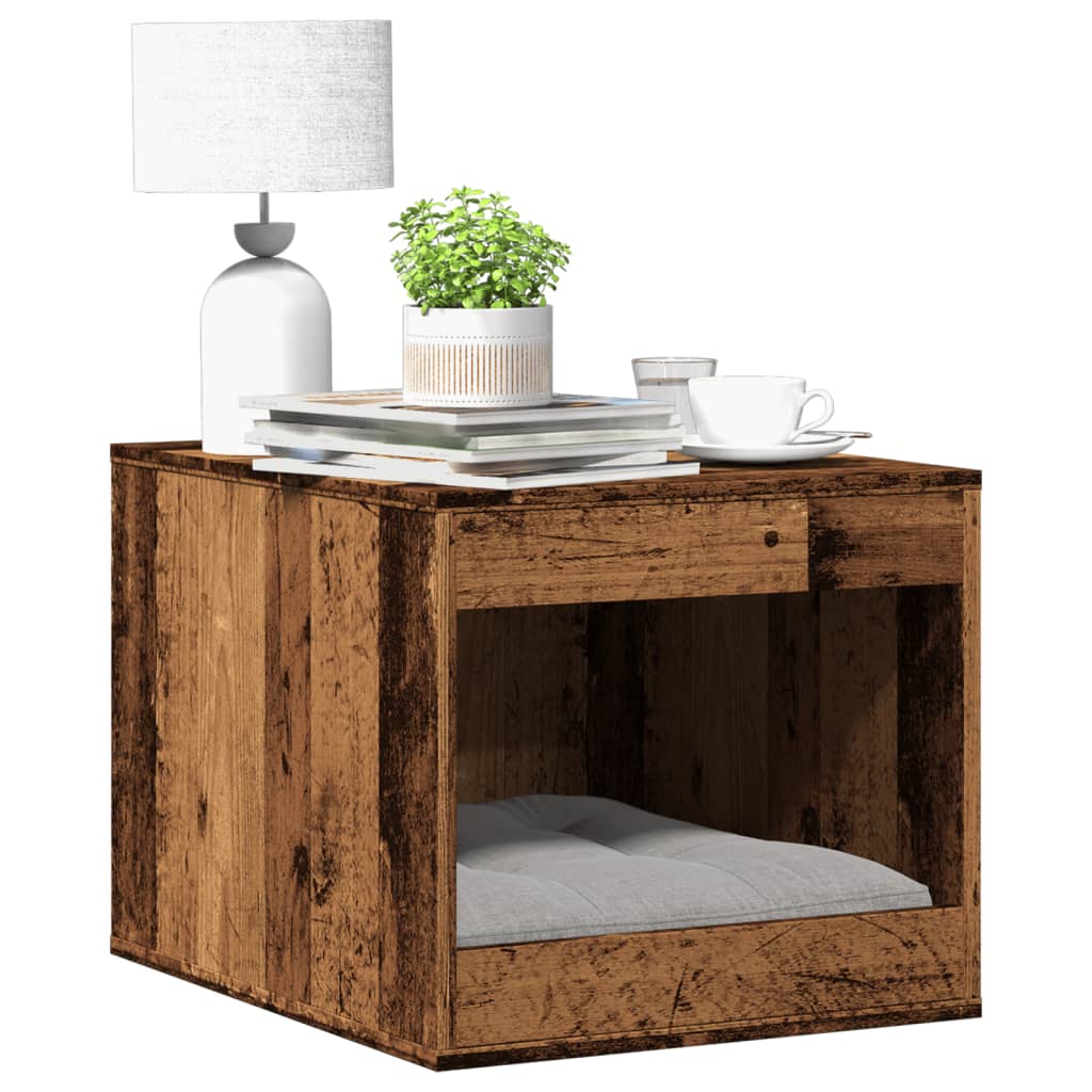 Cat Litter Box Enclosure Artisian 47X59X42 Cm Engineered Wood
