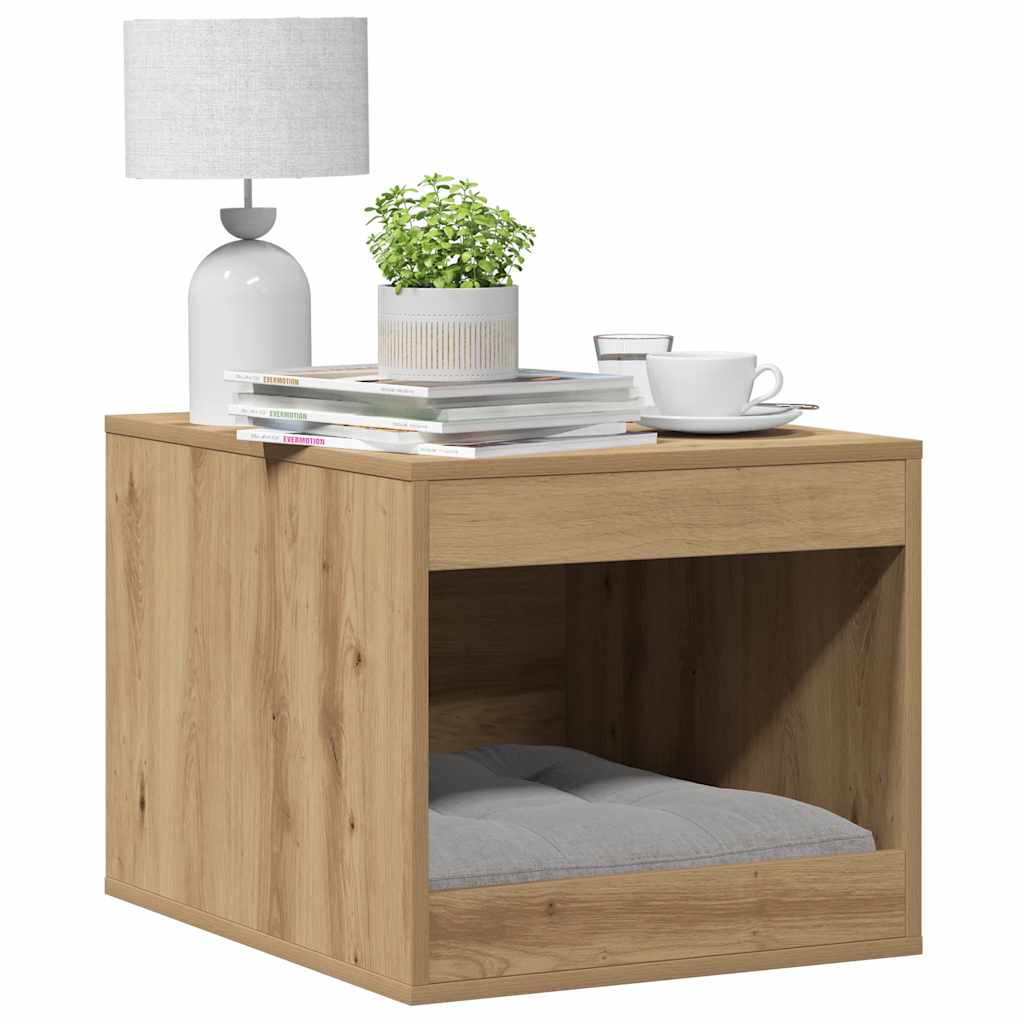 Cat Litter Box Enclosure Artisian 47X59X42 Cm Engineered Wood