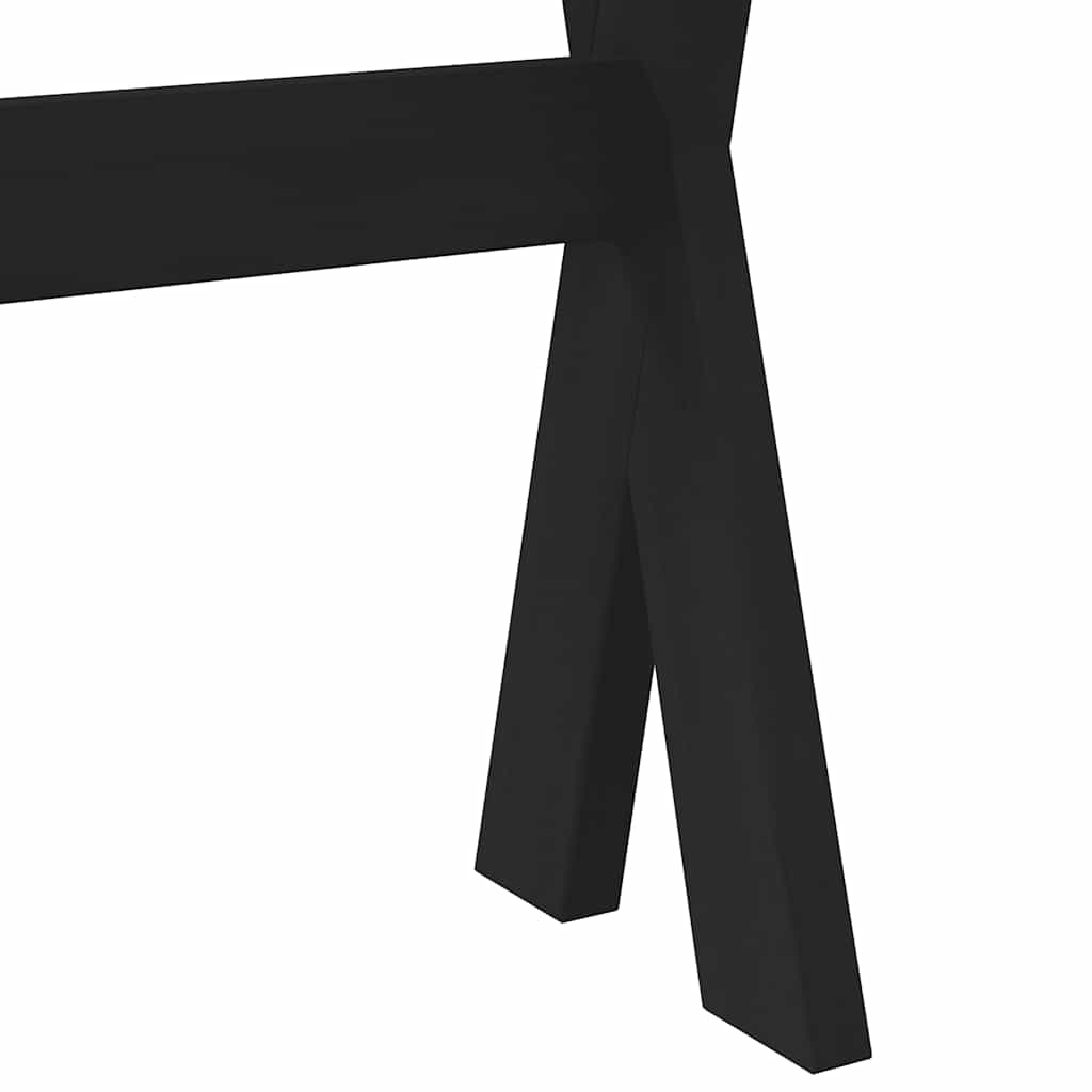Console Table Noain X-Shaped Legs 120X30X75 Cm Solid Wood Pine