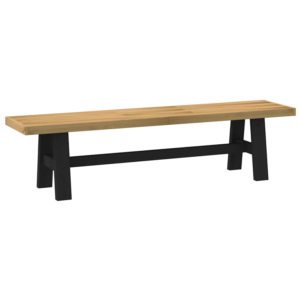 Kitchen & Dining Benches Bench Noain A-Shaped Legs 180X40X45 Cm Solid Wood Pine