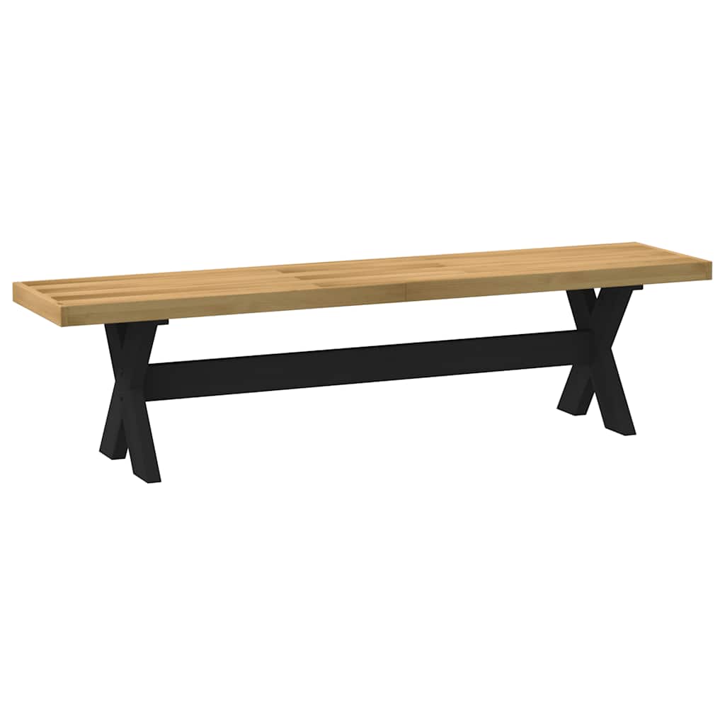 Kitchen & Dining Benches Bench Noain A-Shaped Legs 180X40X45 Cm Solid Wood Pine