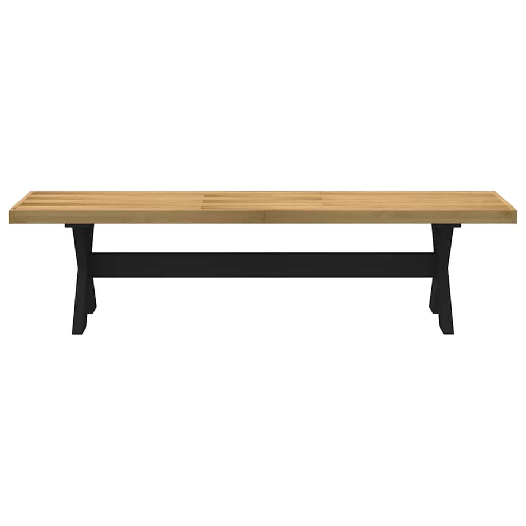 Kitchen & Dining Benches Bench Noain A-Shaped Legs 180X40X45 Cm Solid Wood Pine