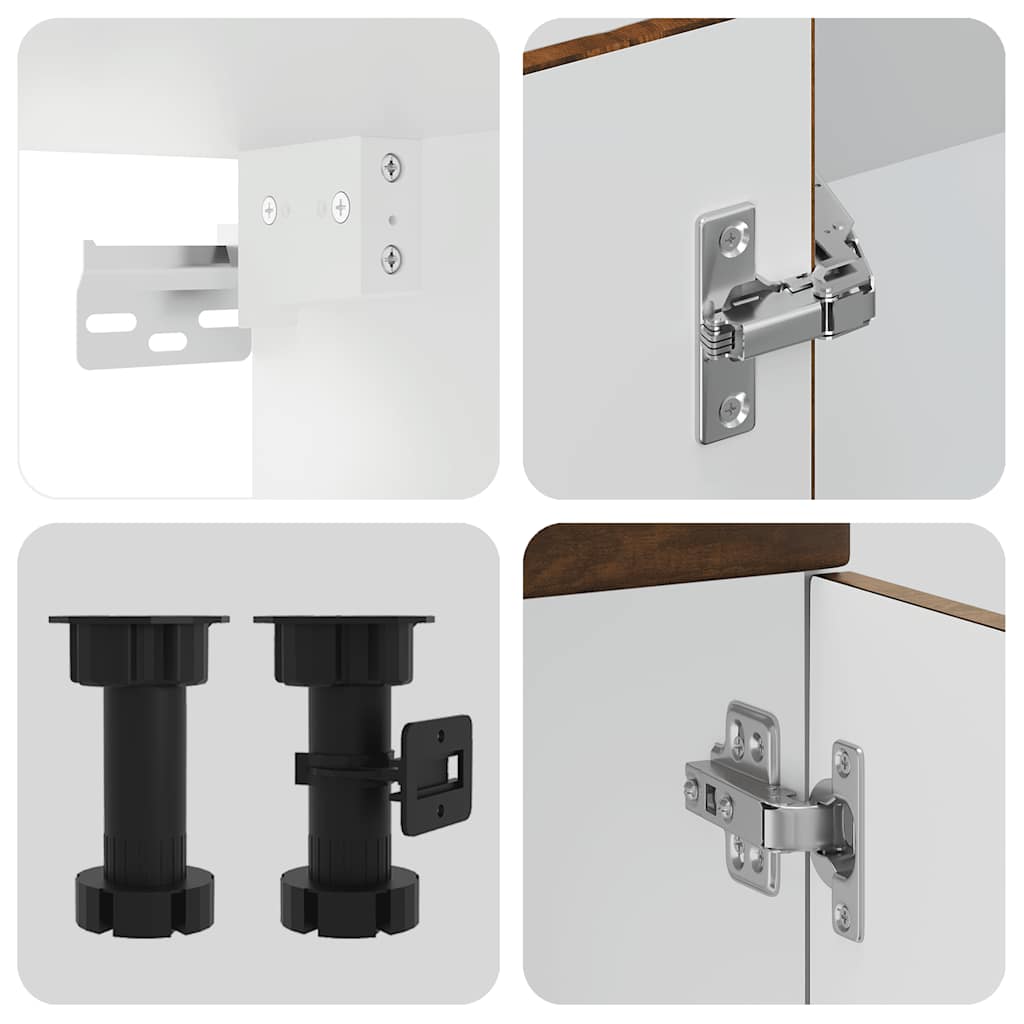7 Piece Kitchen Cabinet Set Kalmar Engineered Wood