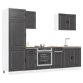 7 Piece Kitchen Cabinet Set Porto Engineered Wood