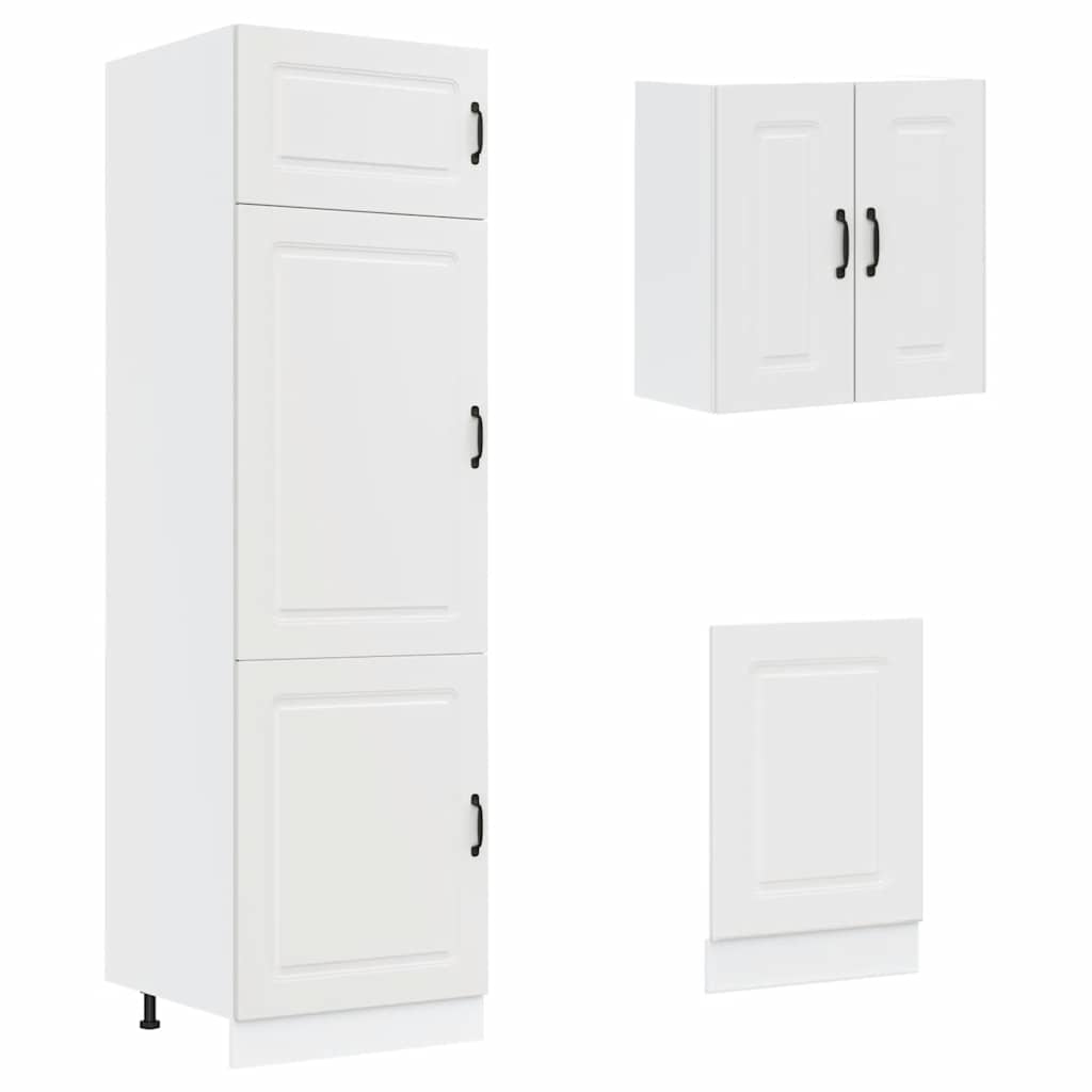 8 Piece Kitchen Cabinet Set Kalmar Engineered Wood