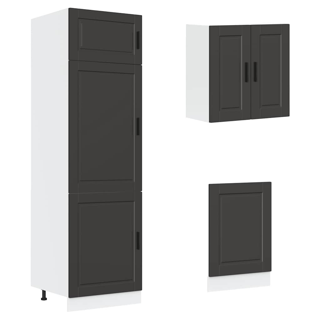8 Piece Kitchen Cabinet Set Porto Engineered Wood