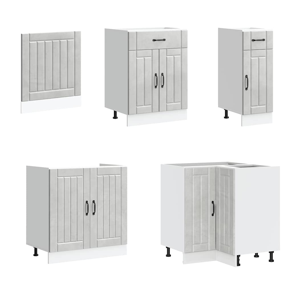 11 Piece Kitchen Cabinet Set Lucca Engineered Wood