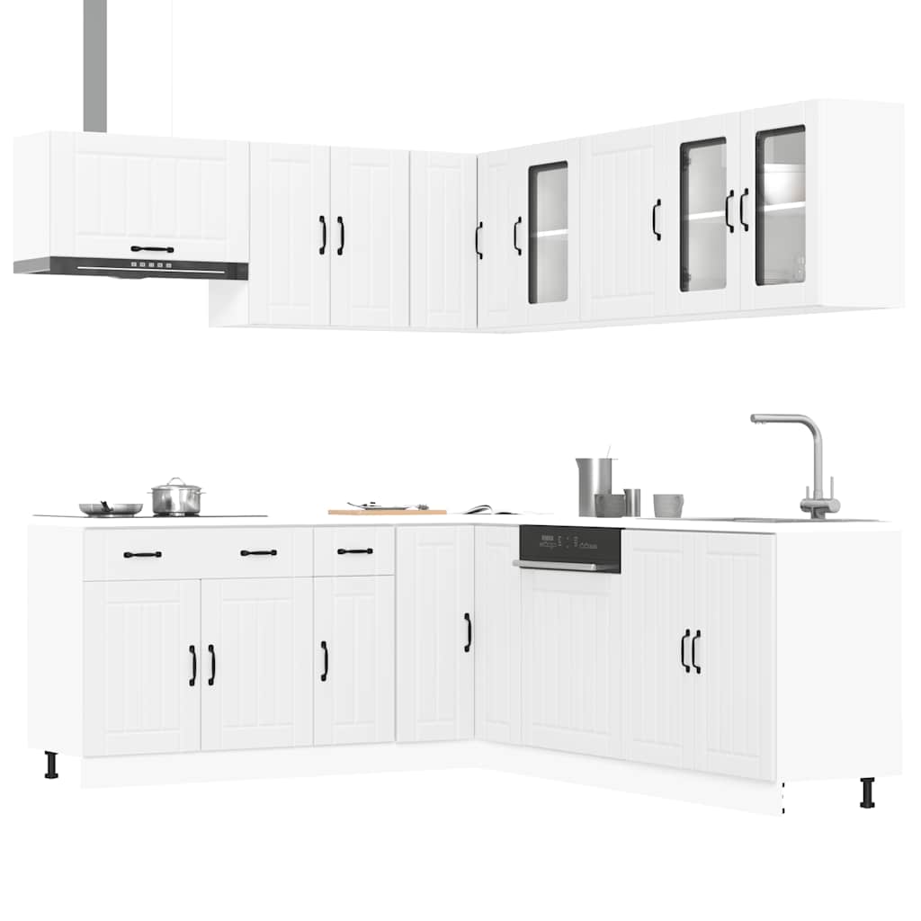 11 Piece Kitchen Cabinet Set Lucca Engineered Wood