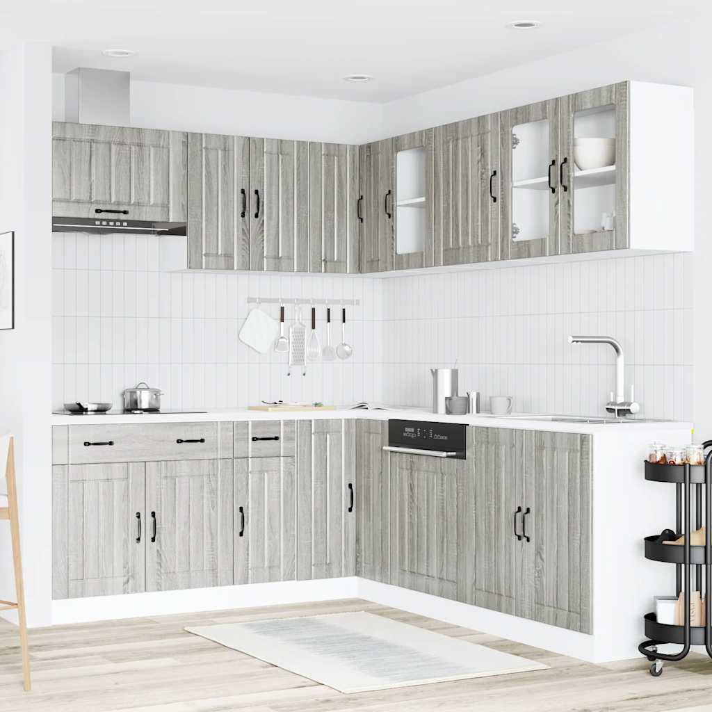 11 Piece Kitchen Cabinet Set Lucca Engineered Wood