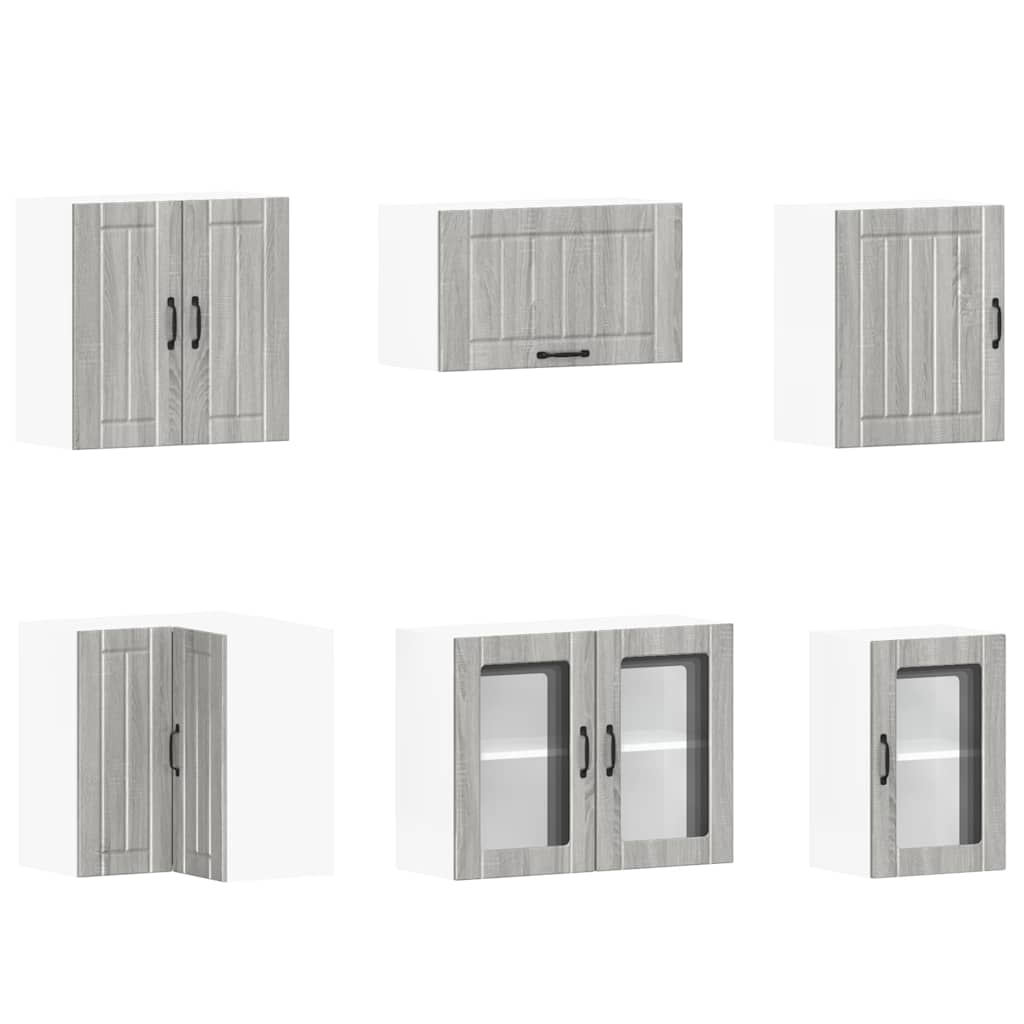 11 Piece Kitchen Cabinet Set Lucca Engineered Wood