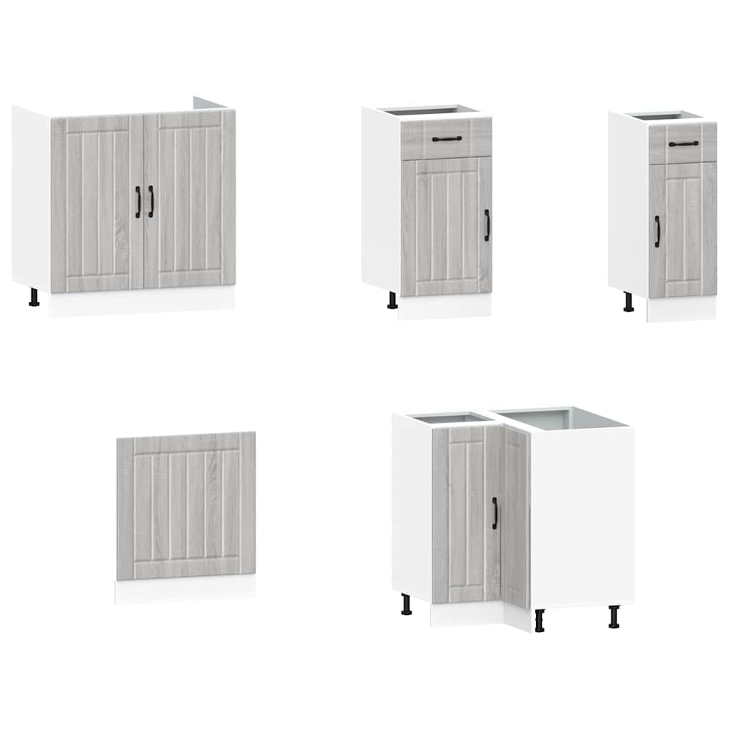 11 Piece Kitchen Cabinet Set Kalmar Engineered Wood