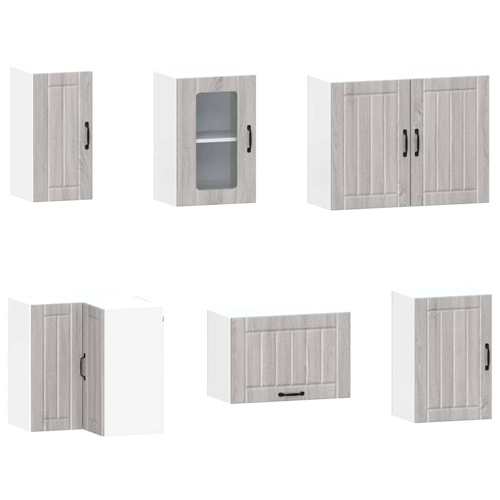 11 Piece Kitchen Cabinet Set Kalmar Engineered Wood