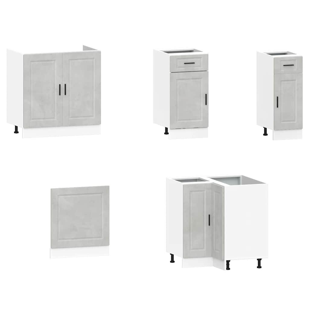 11 Piece Kitchen Cabinet Set Engineered Wood
