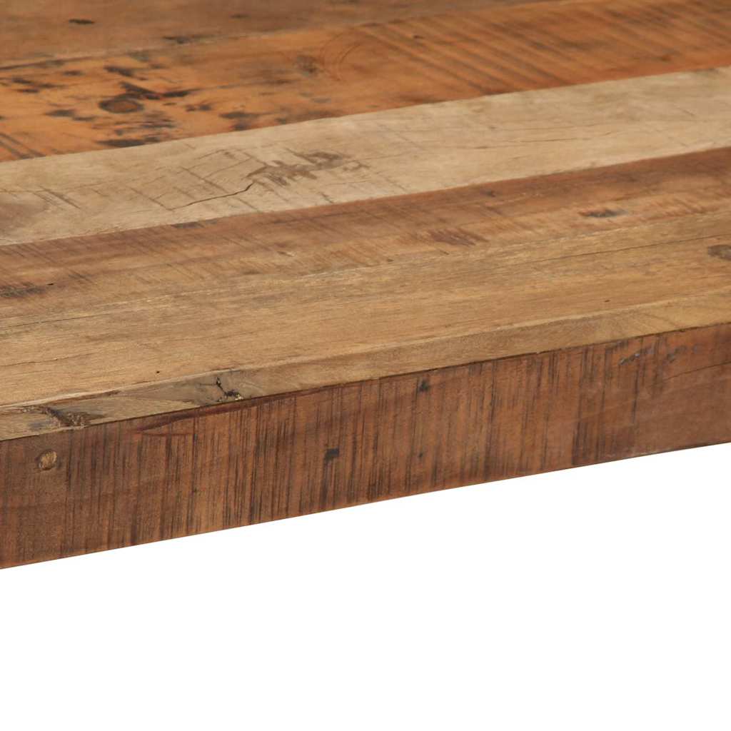 Coffee Table Brown Solid Reclaim Wood