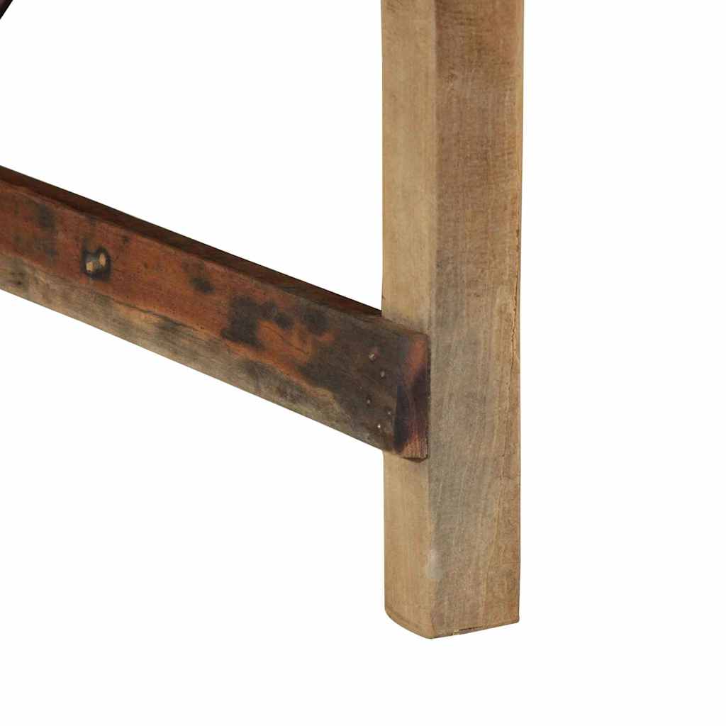 Coffee Table Brown Solid Reclaim Wood