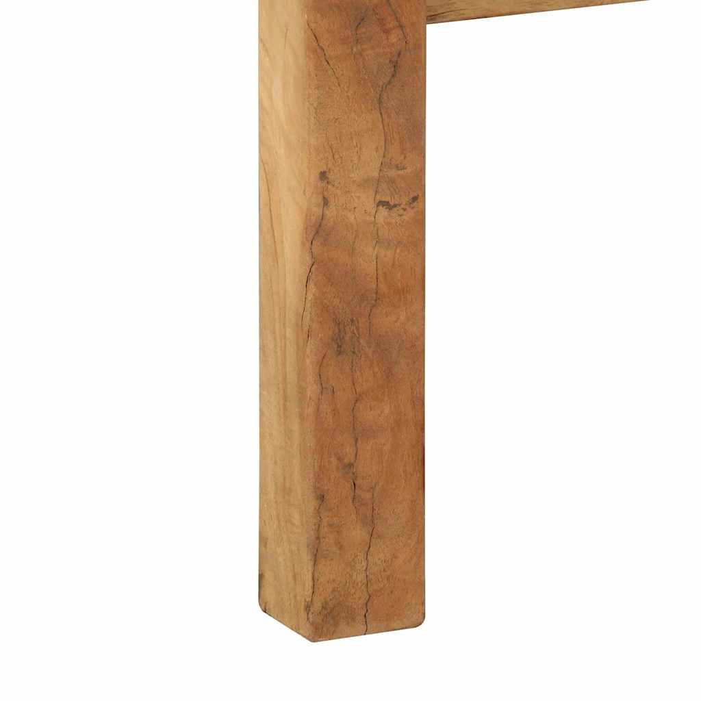 Coffee Table Solid Reclaimed Wood Brown Rustic Living Room Furniture 110cm 110 c
