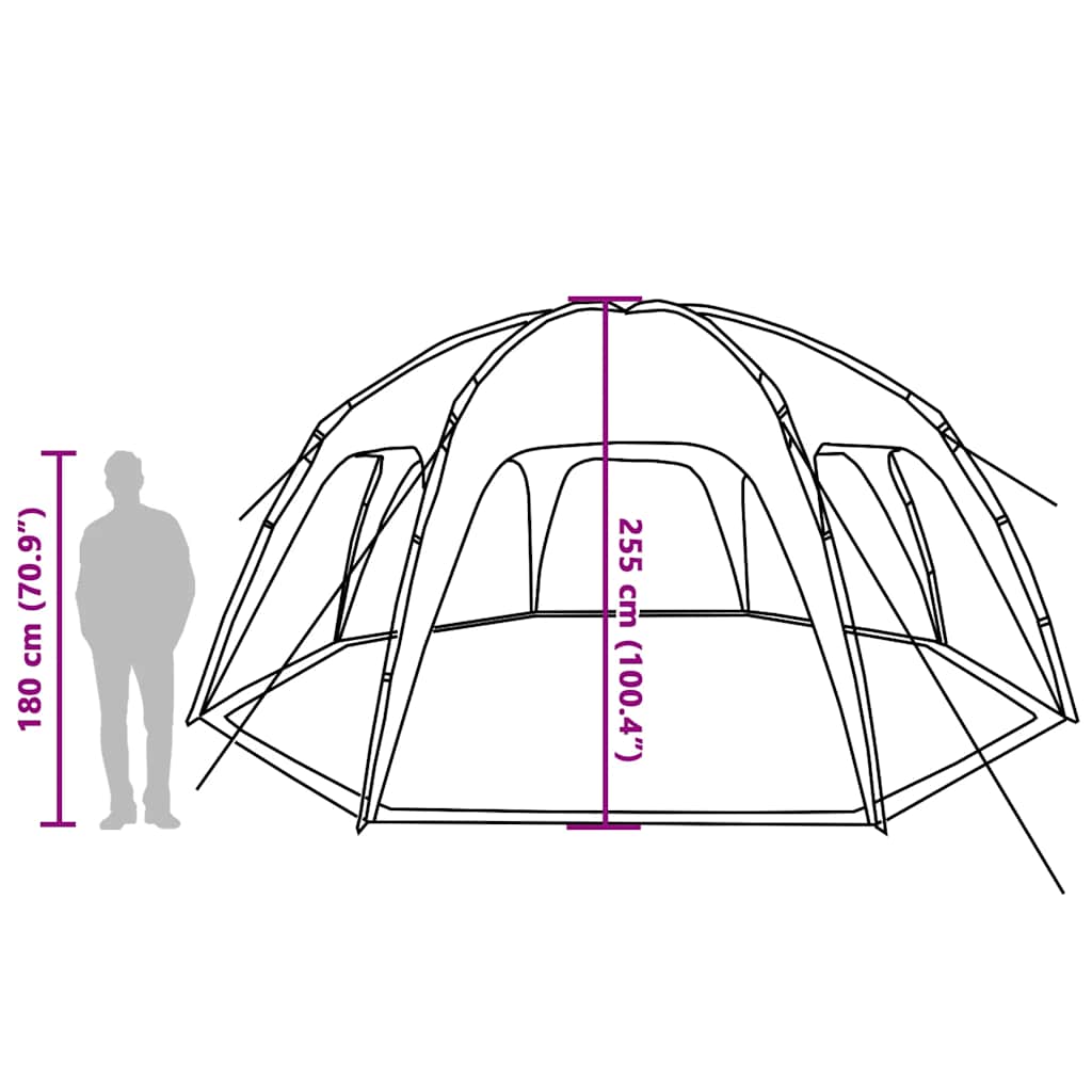 Tents Party Tent Waterproof Sea Green Azure Blue Grey 366 X 305 X 231 Cm 618 Cm