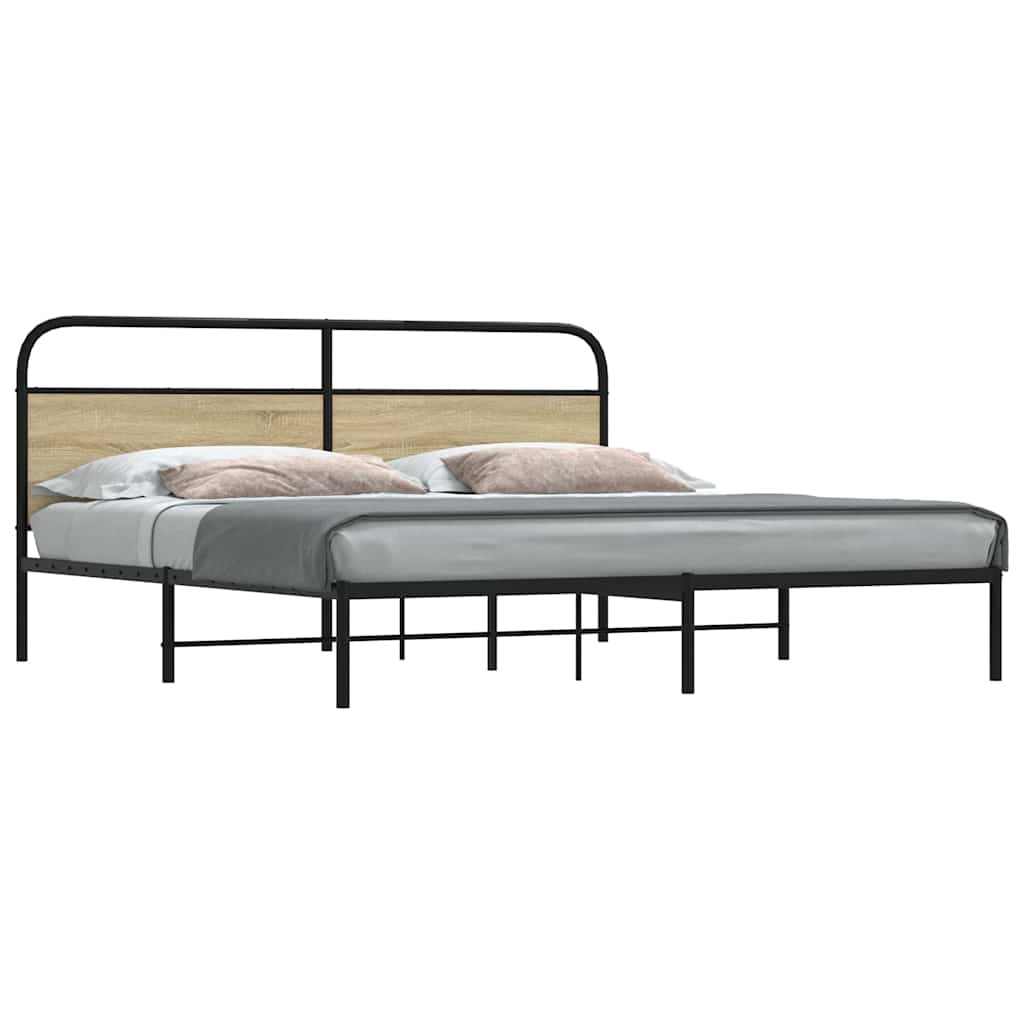 Bed Frame Without Mattress Engineered Wood
