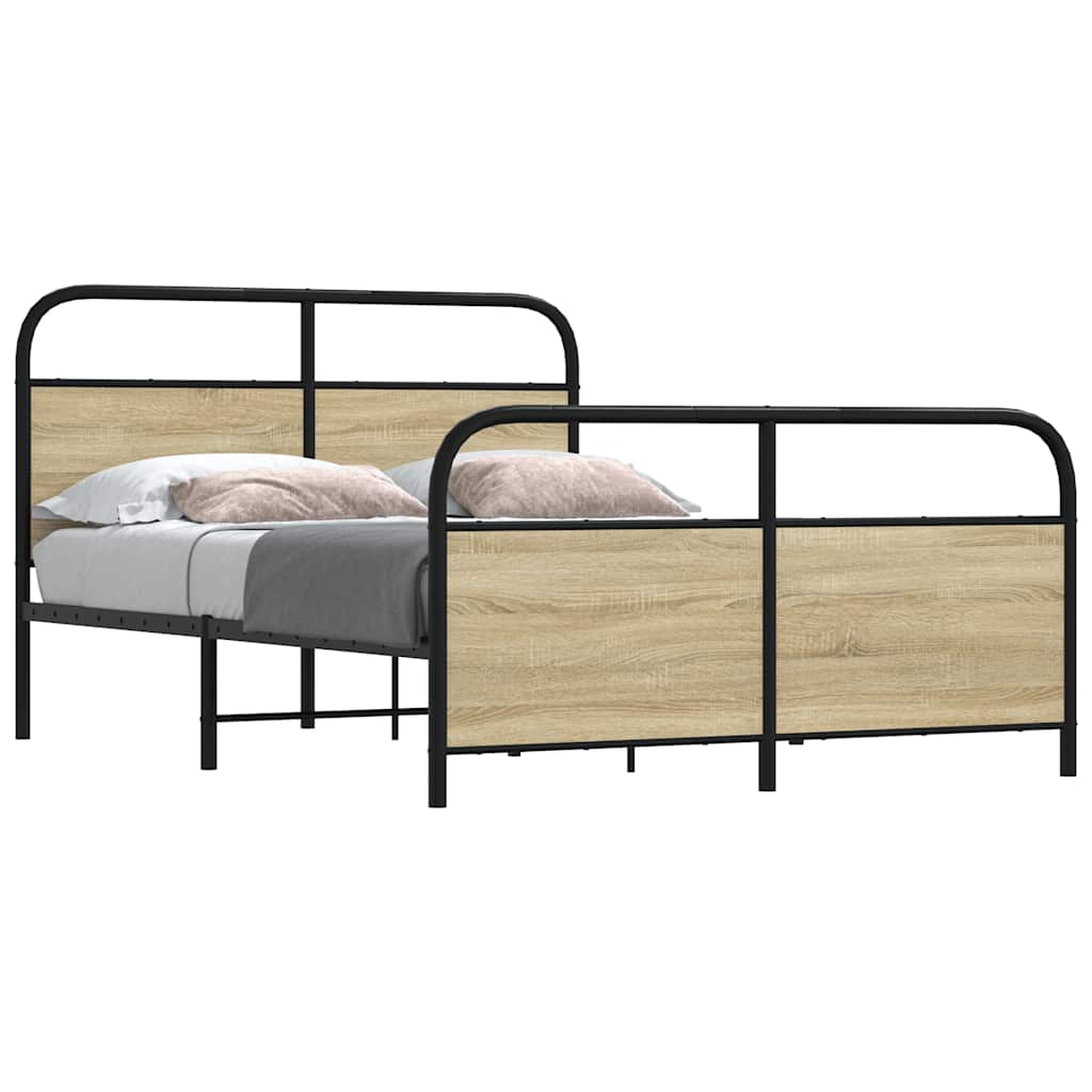 Bed Frame Without Mattress Engineered Wood