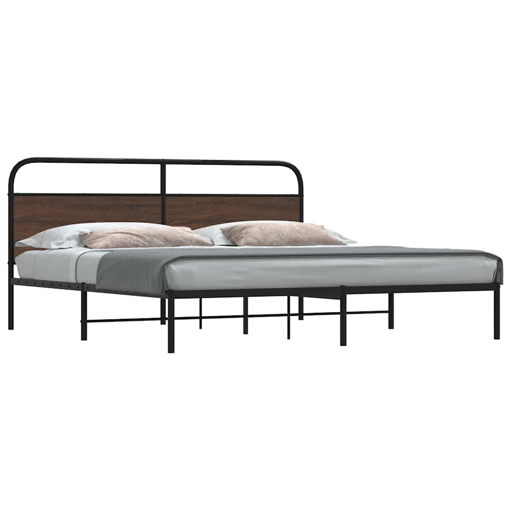 Bed Frame Without Mattress Engineered Wood