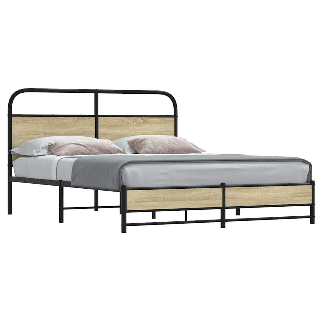 Bed Frame Without Mattress Engineered Wood