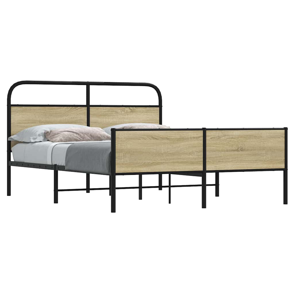 Bed Frame Without Mattress Engineered Wood