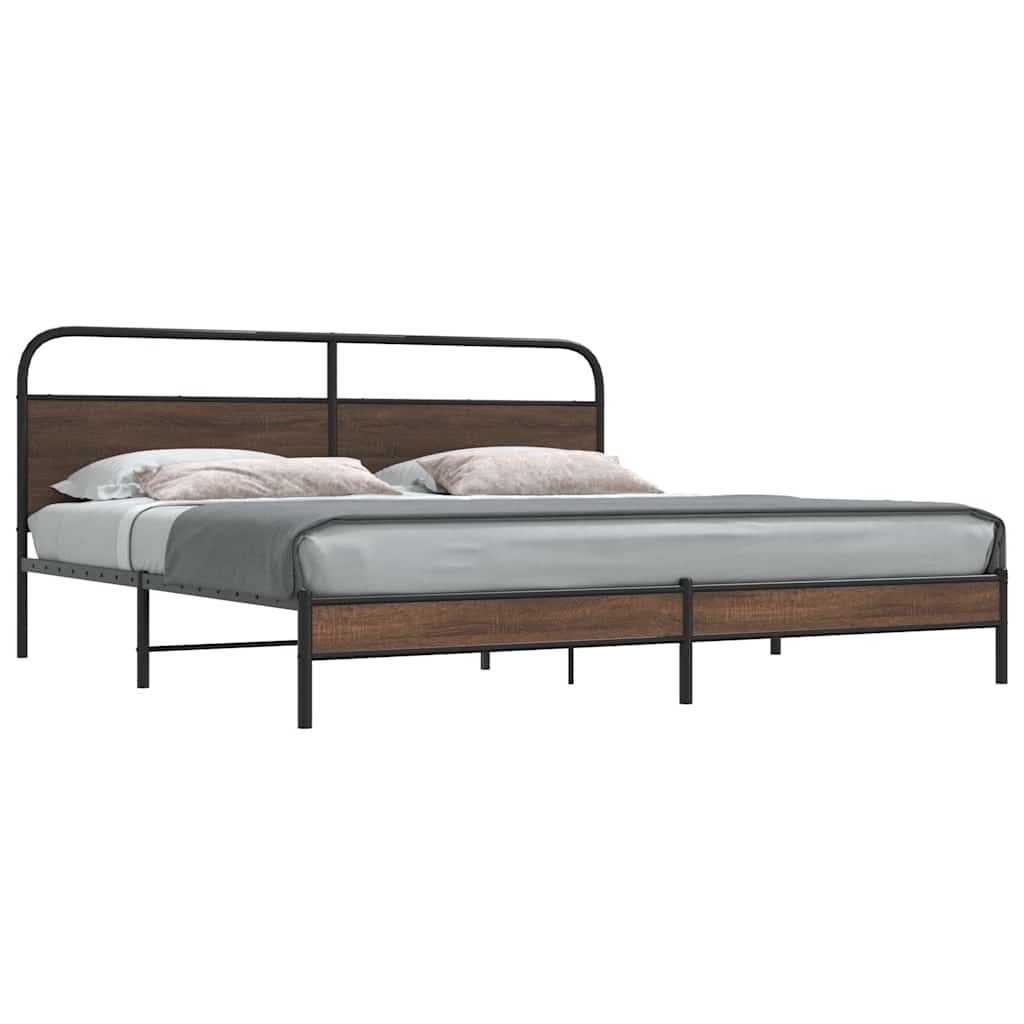 Bed Frame Without Mattress Engineered Wood