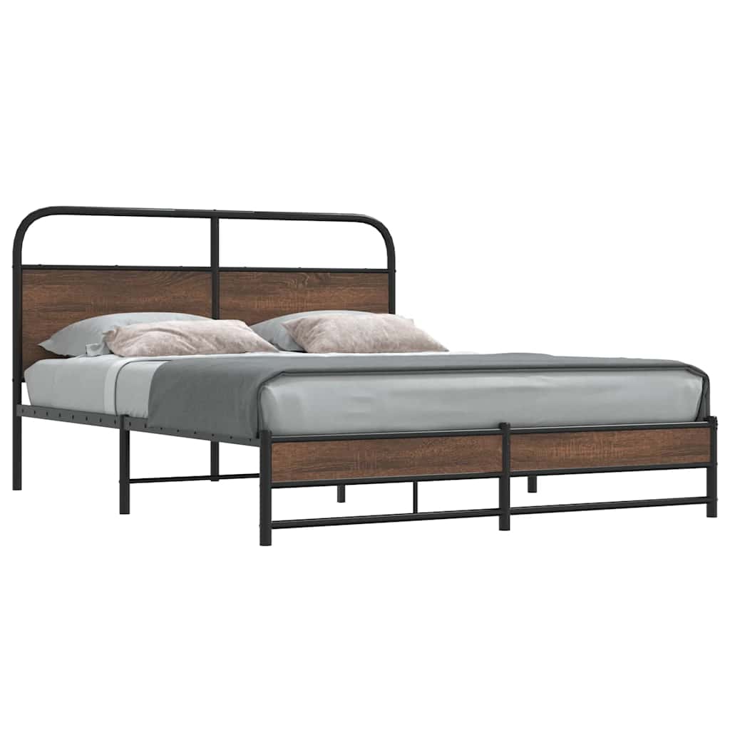 Bed Frame Without Mattress Engineered Wood