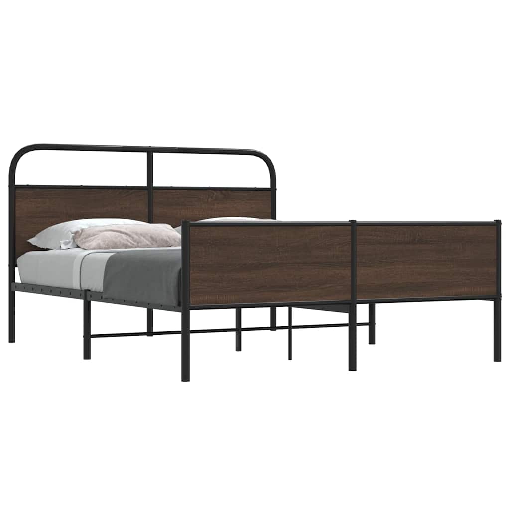 Bed Frame Without Mattress Engineered Wood