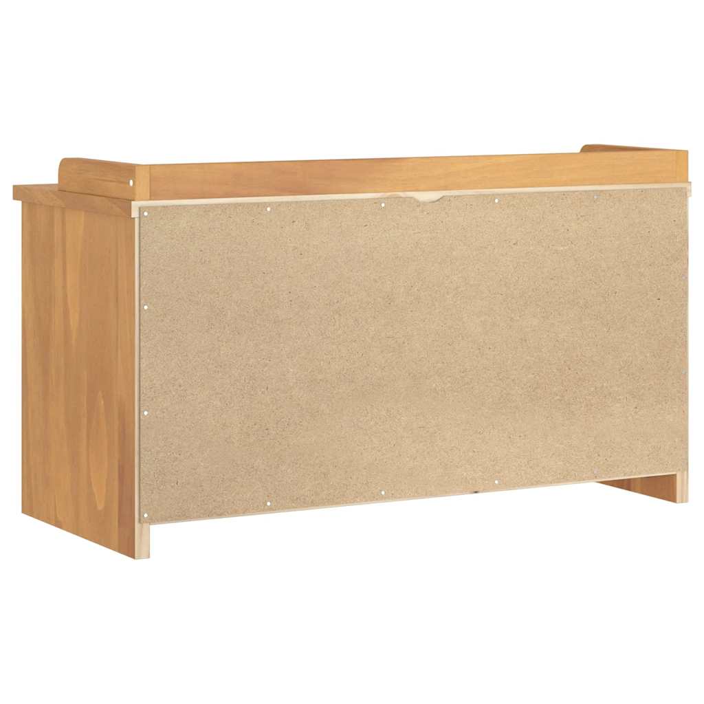 Storage & Entryway Benches Hallway Bench Sandnes 87X40X50 Cm Solid 2 Drawers