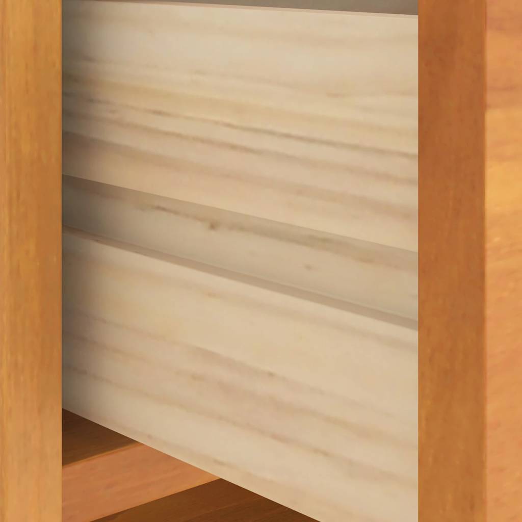 Storage & Entryway Benches Hallway Bench Sandnes 87X40X50 Cm Solid 2 Drawers