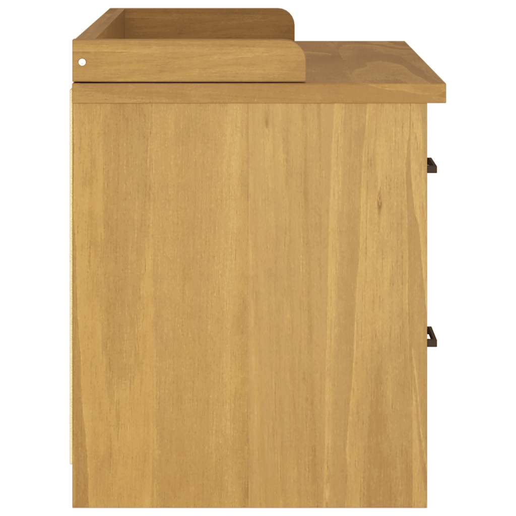 Hallway Bench Sandnes 87X40X50 Cm Solid Wood Pine