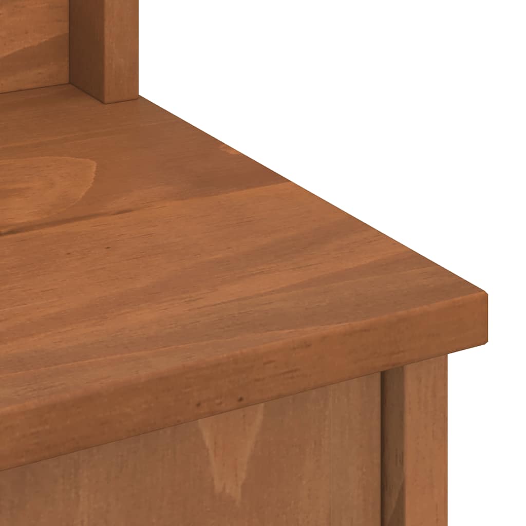 Hall Tree Sandnes 45X40X159.5 Cm Solid Wood Pine